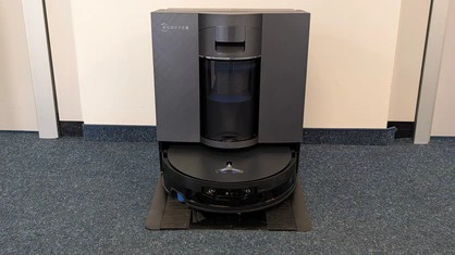 Saugroboter Ecovacs X12 Omni Cyclone im Test: Flecken lösen mit Wassersprüher