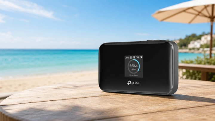 Koffer gepackt, WLAN dabei: Dieser praktische Urlaubsbegleiter kommt mit fast 15 Stunden Akku