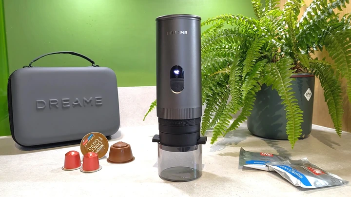 Hot to go: I tried Dreame's clever portable espresso maker, which heats its own water and accepts three different types of coffee pods — plus grounds