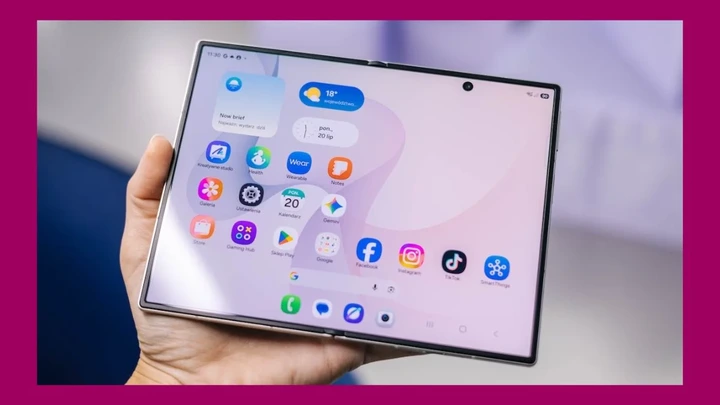 Samsung Galaxy Z Fold 8 to ten szeroki, ale niski. Specyfikacja i cena