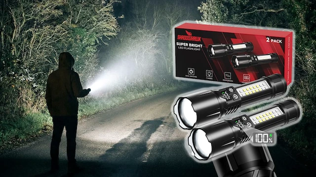 Taschenlampen im Doppelpack: Für diese Einsätze lohnt sich das Shadowhawk-Set