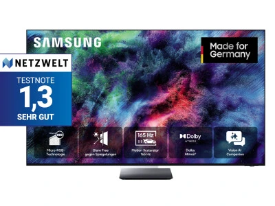 Samsung R95H im Test: Vergesst QLED Fernseher, Micro RGB ist da!
