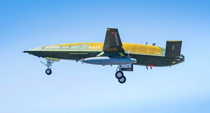'Not just an aircraft': US Navy MQ-25 Stingray drone hit a major milestone with maiden flight — largest US UAV ever built set to become world's first autonomous tanker to take flight from an aircraft carrier and maybe feature in a Top Gun movie one day
