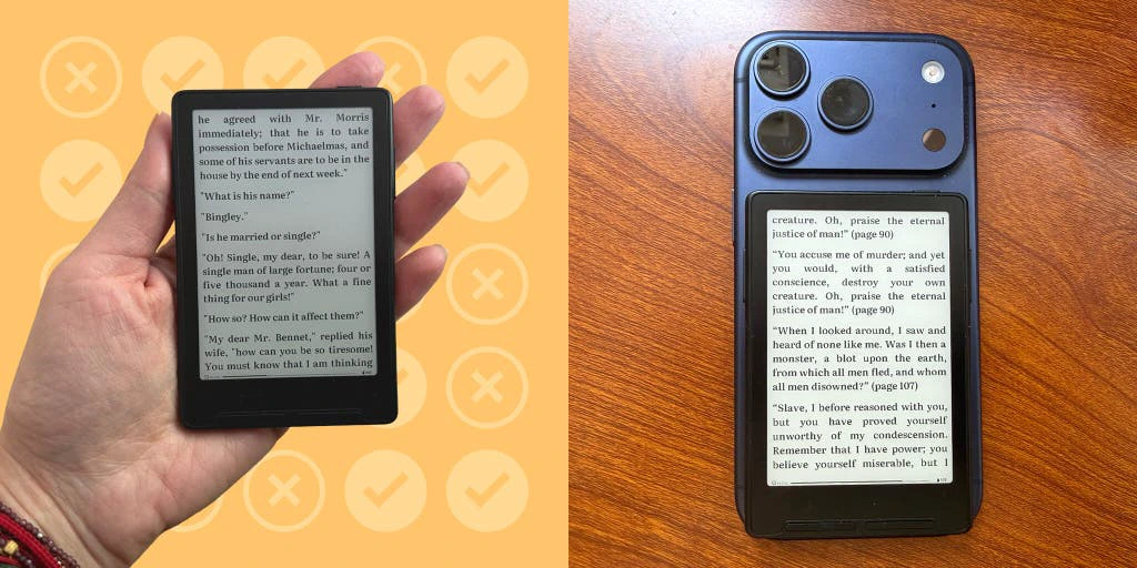 This Viral ‘Purse Kindle’ Is Tiny, Adorable, and a Lot of Work