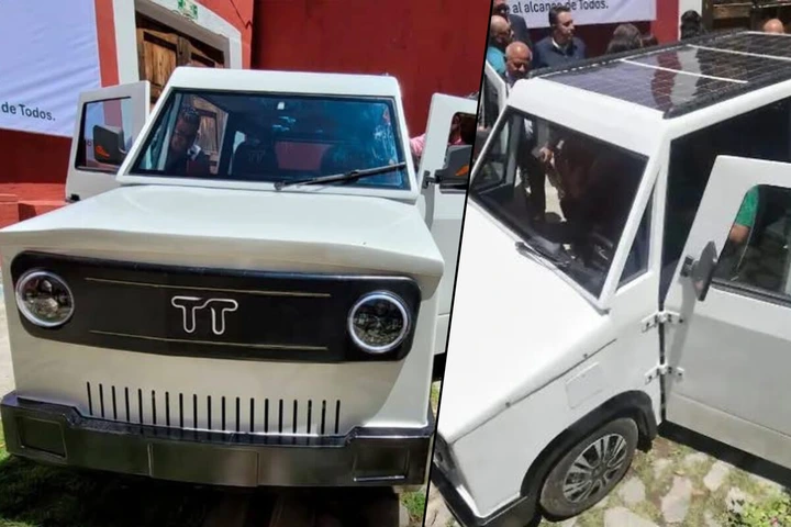 En Tlaxcala, México, ya tienen su propio coche eléctrico: se carga con el sol y cuesta menos de 100.000 pesos