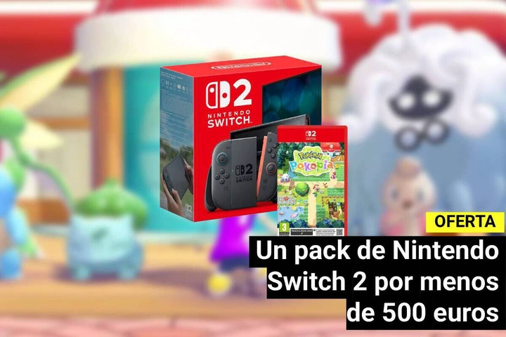 PcComponentes está de aniversario y este pack de Nintendo Switch 2 con 'Pokémon Pokopia' es uno de los chollos del día