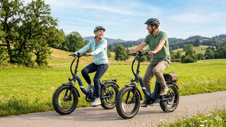 Faltbares E-Bike fürs Gelände: Das bietet das 799-Euro-Fahrrad wirklich