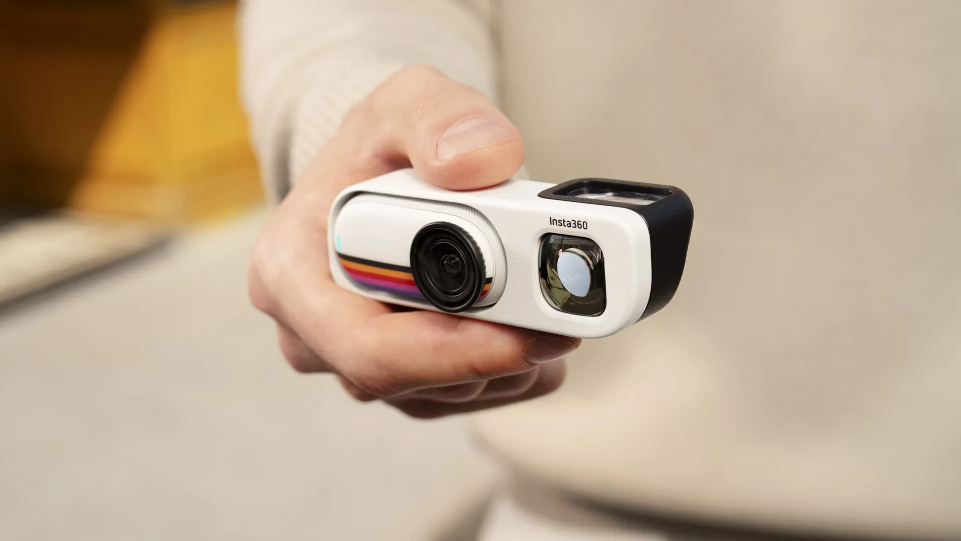 Insta360 reveals one of the wackiest camera kits for 2026 — its thumb-sized 4K camera with no screen can now include a waist-level optical viewfinder and new Polaroid-like look