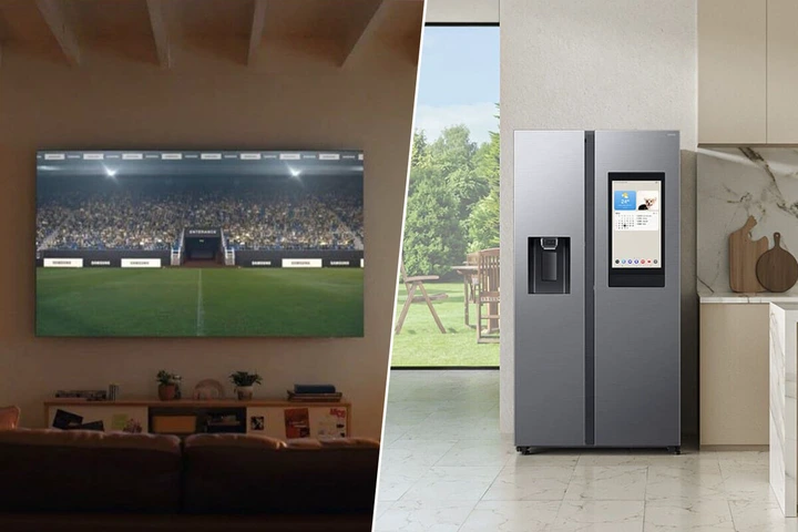 Una tele QLED de 75 pulgadas por 629 euros o un frigorífico americano casi a mitad de precio: así el Día de la Madre de Samsung