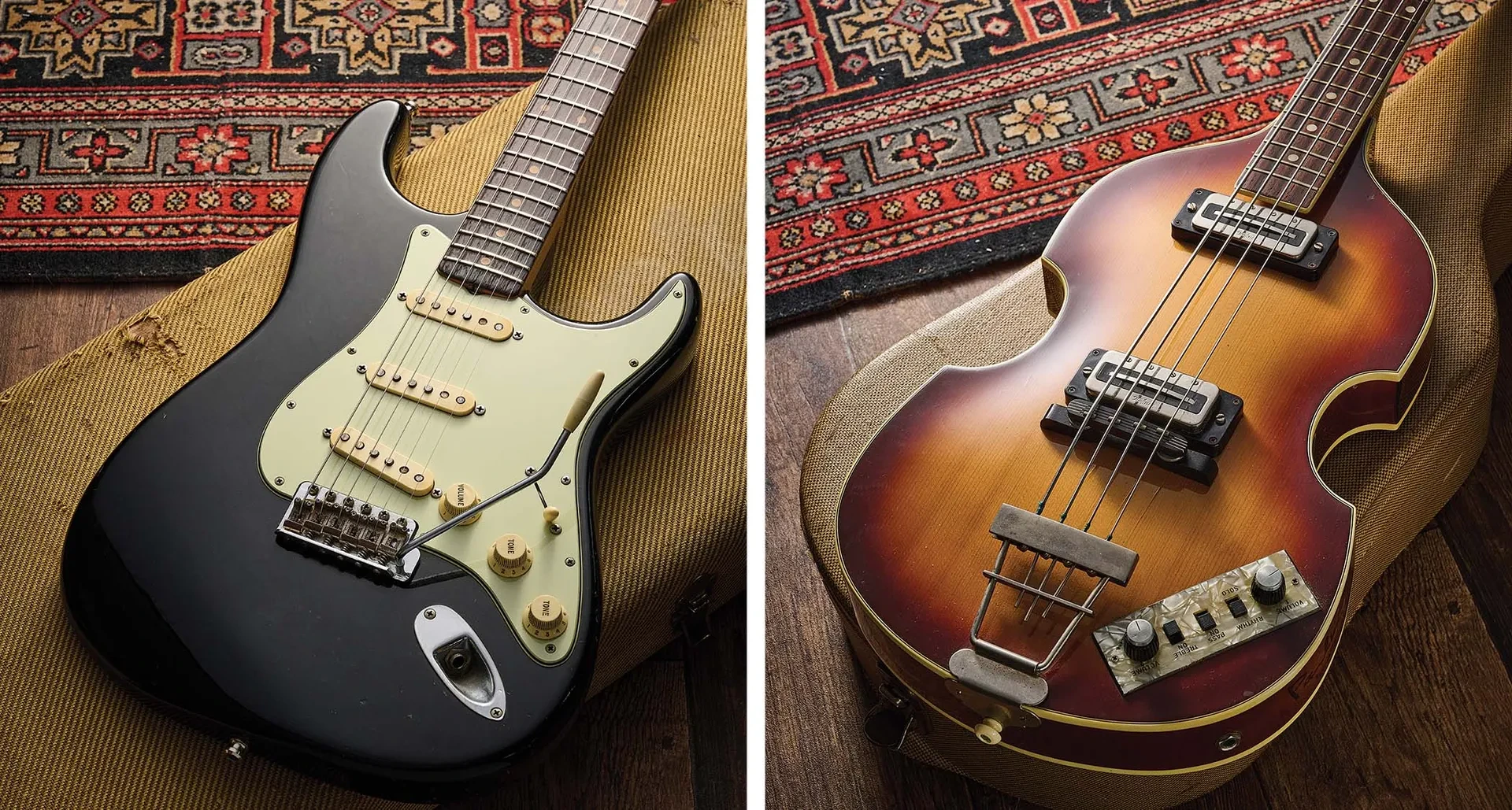 “A lot of Oasis-related gear has come up for sale... but there can’t be that many pre-CBS Strats that were owned by Noel”: Up close and personal with a '63 Strat and '70s Höfner Violin Bass with Oasis and Ocean Colour Scene connections