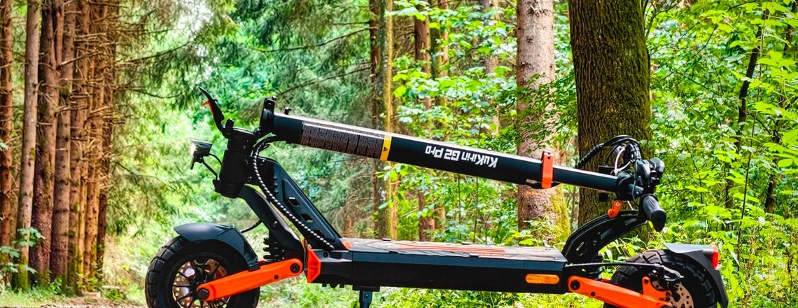 E-Scooter Kukirin G2 Pro ABE im Test: großer Akku, weiche Vollfederung, 450 Euro
