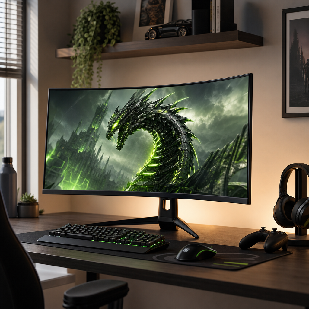 curved gaming monitor