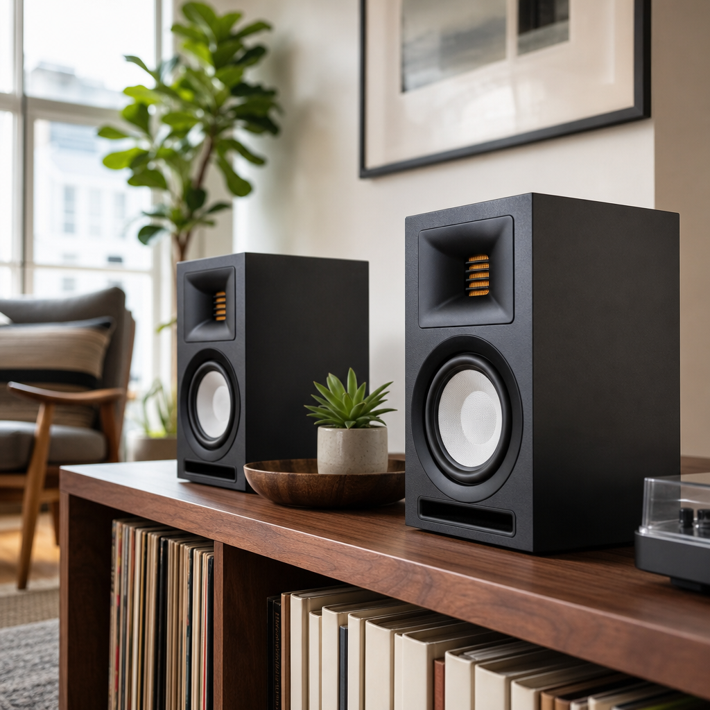 powered bookshelf speakers